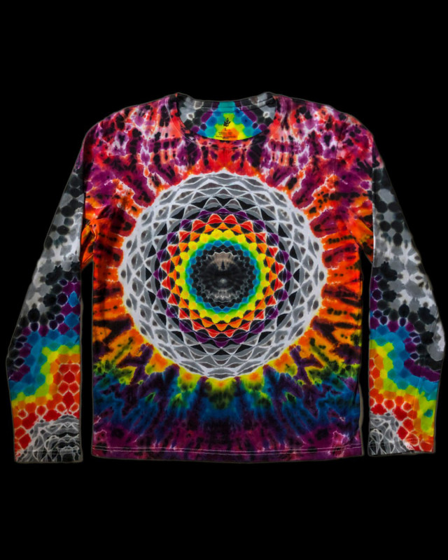 Тайдай лонгслів SIZE L