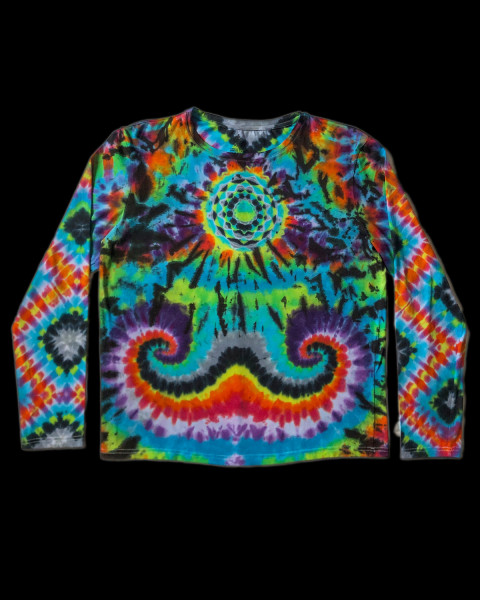 Тайдай лонгслів Size XL