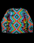 Тайдай лонгслів SIZE XL